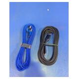 2-Pack Long Braided USB Charging Cables