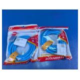 2-Pack Heavy Duty Blue USB Charging Cables