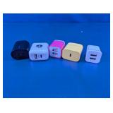 Assorted USB Wall Charger Power Adapters