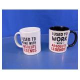 Panvola 'Absolute Legends' Mugs Duo
