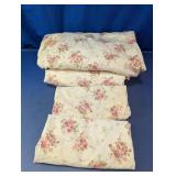 King Floral Bedding & Pillowcase Set