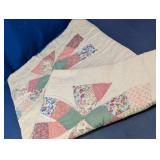 Patchwork Floral Quilt