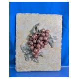 3D Decorative Grape Wall Plaque