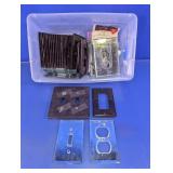 Assorted Wall Switch & Outlet Covers Lot