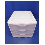 Sterilite 3-Drawer Desktop Organizer