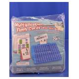 Multiplication Flash Cards with Math Board