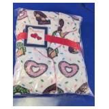 Angelina Women's Donut Print Cozy Fleece 2XL