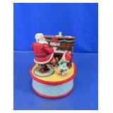 Enesco Musical Santa at Piano Figurine