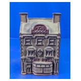 Vintage Tremar Pottery 'The Bull' Bank