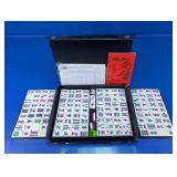 Vintage Travel Mahjongg Set w/ Carrying Case