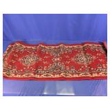 Traditional Oriental Red Runner Rug