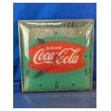 Vintage 1950s Coca-Cola Light-Up Clock