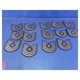 U.S. Air Force Senior Airman Rank Patches