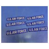 U.S. Air Force embroidered name tape patches