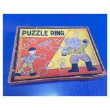 Puzzle Ring Metal Dexterity Puzzle Set