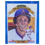 1982 DONRUSS HOF ROD CAREW CARD