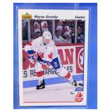 1991 UPPERDECK HOF WAYNE GRETZKY CARD
