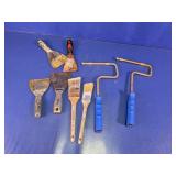 Painting Tools and Putty Knives Lot