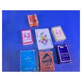 Vintage Mini Playing Cards Lot