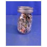 Assorted Costume Jewelry Jar Lot
