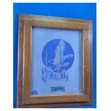 Framed Isaiah 40:31 Eagle Religious Wall Art