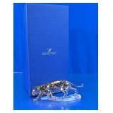 Swarovski Golden Shine Jaguar Figurine