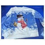 Snowman Christmas Pullover Sweatshirt