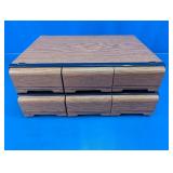 PAO Audio Cassette Tape Storage Cabinet