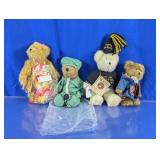 Boyds Collectible Dressed Teddy Bears