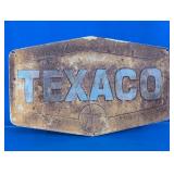 Texaco Tomahawk Metal Wall Sign