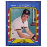 LIMITED EDITION ROOKIE CARD 1987 FLEER WILL CLARK
