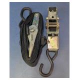 Ratchet Tie Down Strap With Hooks