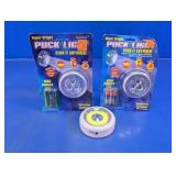 Atomic Beam Tap Light & Illuminx Puck Lights Set