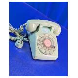 Vintage Mint Green Rotary Phone
