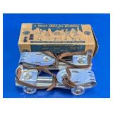 Vtg Kids Beginner Roller Skates in Box