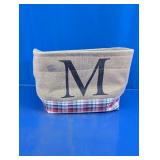 Kirkland's Home Monogram M Storage Basket