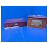 Empty Wooden Cigar Boxes Lot - ACID & Sancho