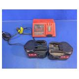 Milwaukee 14.4V Batteries & NiCd Charger