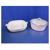Corning Ware & French White Casserole Set