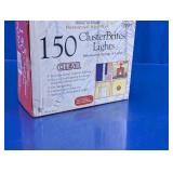 150 ClusterBrites Clear String Lights
