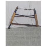 Vintage Rustic Wooden Buck Saw