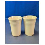 Ceramic Ribbed Tumblers