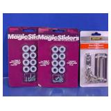 Screw-On Floor Slides & Chain Door Guard Set