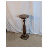 Antique Wooden Pedestal Stand