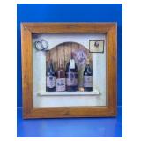 3D Wine Cellar Shadow Box Framed Wall Art