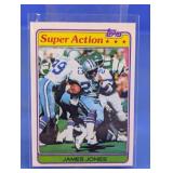 ROOKIE CARD 1981 TOPPS JAMES JONES