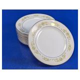 Wyndham Fine China Floral Salad Plates Assortment