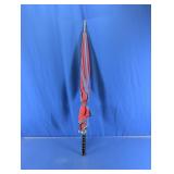 Red & Blue Panel Umbrella