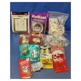 Vintage Assorted Hardware & Home Fixture Lot