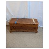 Vintage Wooden Cedar Storage Chest